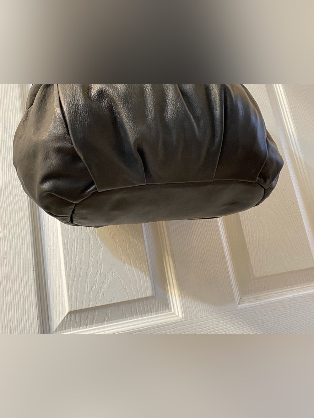 Hobo divine black soft leather pleated shoulder bags excellent condition clean - Picture 10 of 11